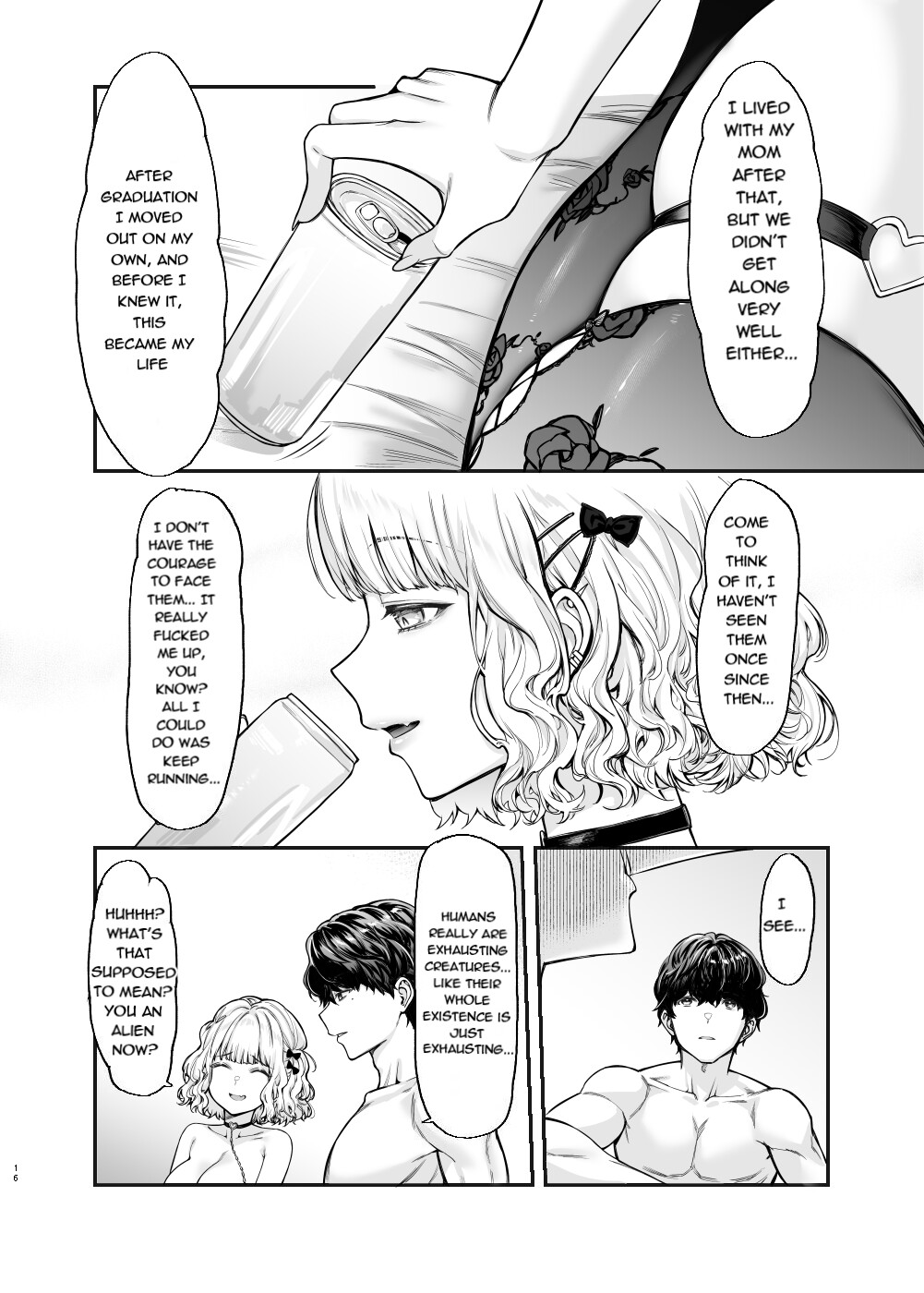 Hentai Manga Comic-I want to try it with a landmine girl -Ruka--Read-15